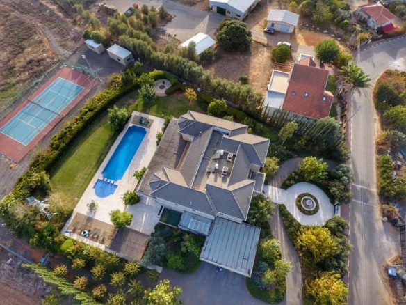 Luxury mansion Gan Haim Israel Private estate Gan Haim villa with land Luxury countryside house Israel near Kfar Saba Exclusive villa with large plot Gan Haim