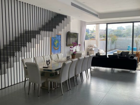 Modern villa Herzliya B private pool Villa with pool Herzliya central Israel Luxury family home Herzliya B Modern house with garden and pool Herzliya