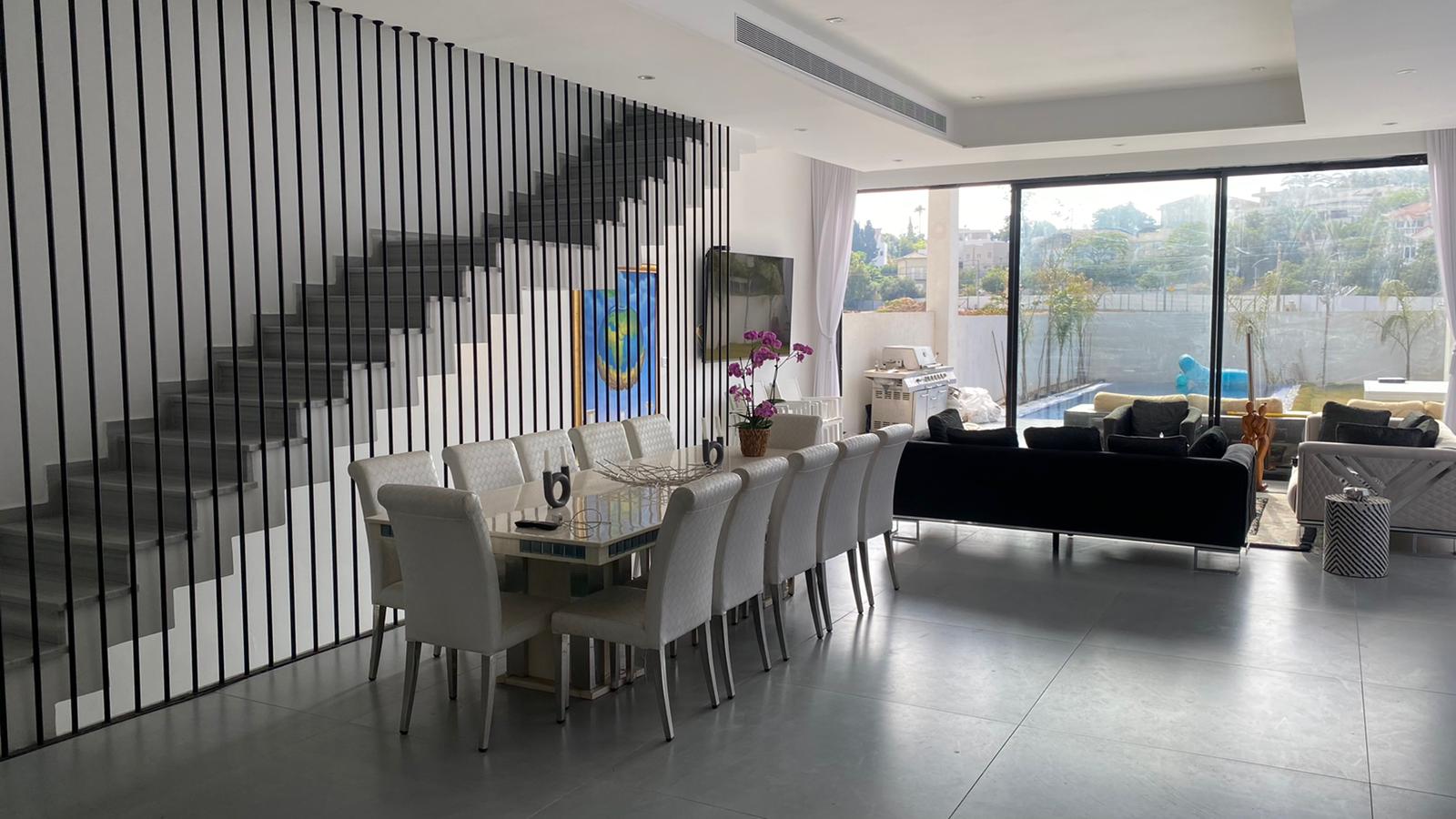 Modern villa Herzliya B private pool Villa with pool Herzliya central Israel Luxury family home Herzliya B Modern house with garden and pool Herzliya