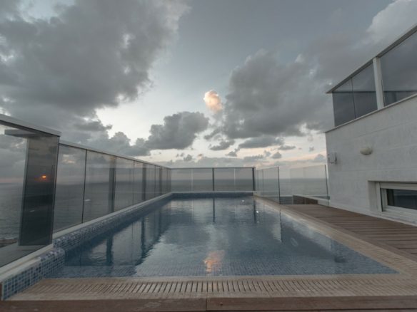 Luxury penthouse Netanya Diamond Project Sea view penthouse Netanya Israel Modern penthouse Netanya luxury apartment High end real estate Netanya penthouse