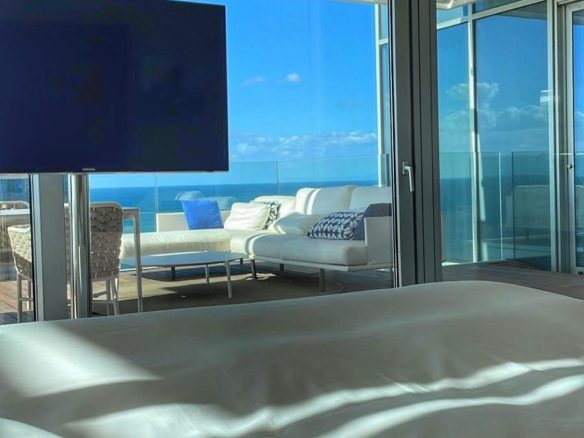 Luxury beachfront penthouse Herzliya Pituach Sea view penthouse Herzliya first line to sea Ultra luxury penthouse Israel beachfront Panoramic sea view penthouse Herzliya marina