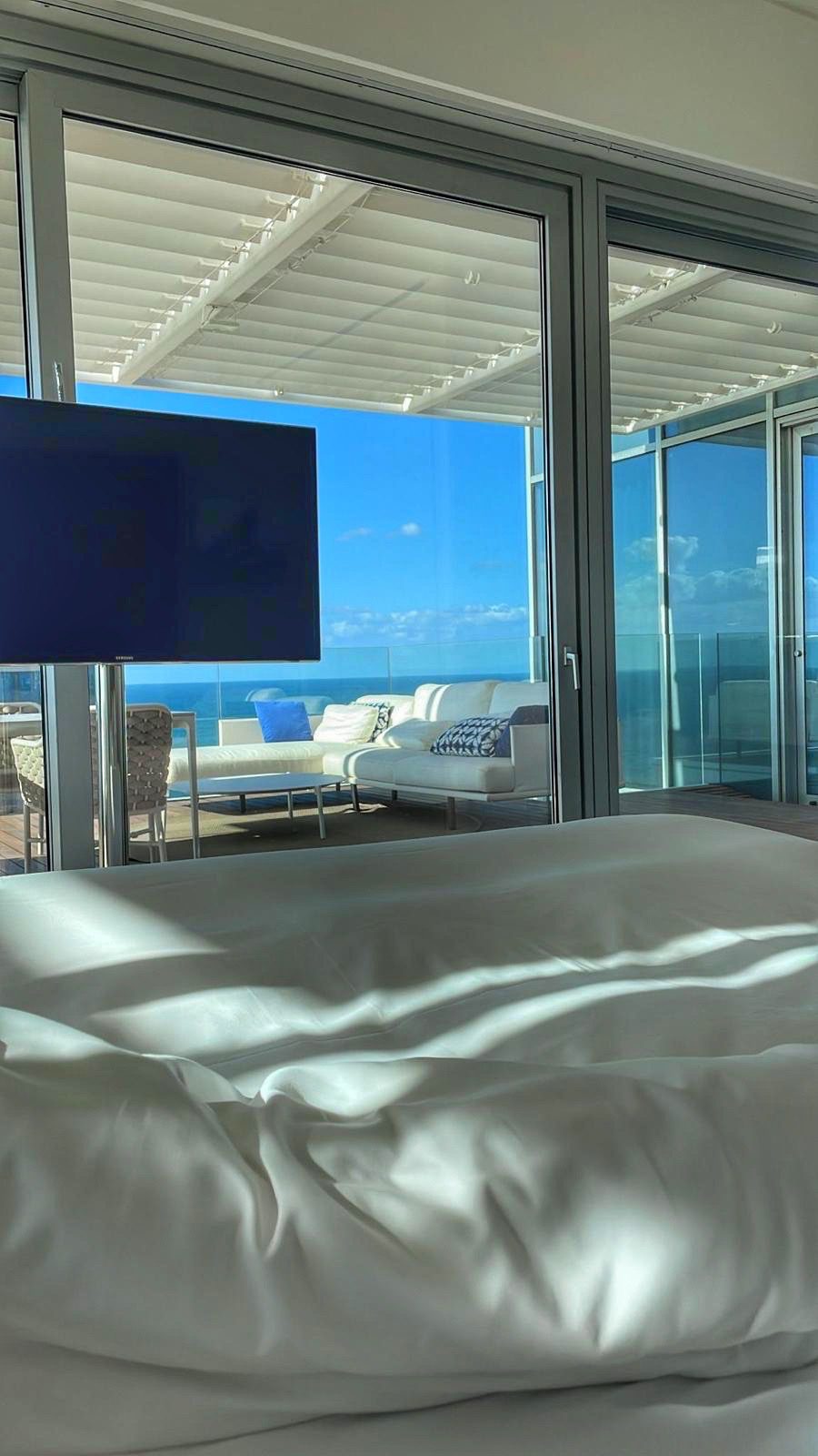 Luxury beachfront penthouse Herzliya Pituach Sea view penthouse Herzliya first line to sea Ultra luxury penthouse Israel beachfront Panoramic sea view penthouse Herzliya marina