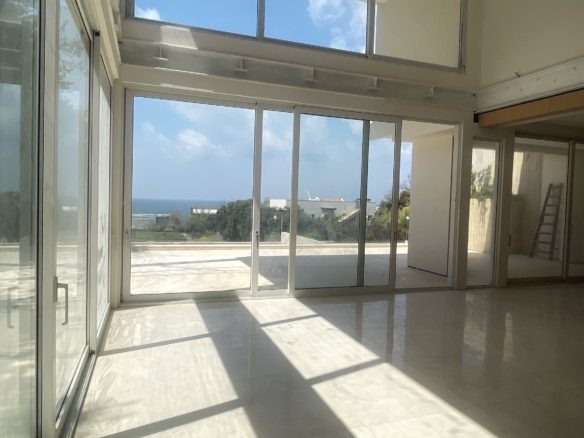 Sea view architectural project Arsuf Luxury development project Arsuf Israel 1 dunam plot Arsuf sea view Luxury villa project Arsuf with pool