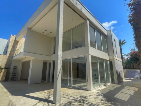 Sea view architectural project Arsuf Luxury development project Arsuf Israel 1 dunam plot Arsuf sea view Luxury villa project Arsuf with pool