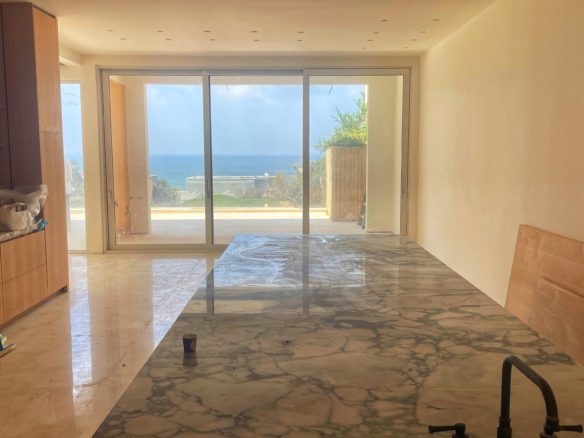 Sea view architectural project Arsuf Luxury development project Arsuf Israel 1 dunam plot Arsuf sea view Luxury villa project Arsuf with pool