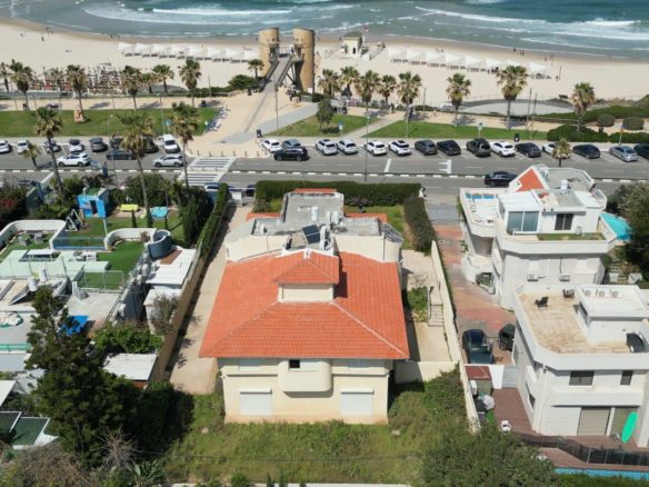 Beachfront land Herzliya Pituach sea view plot Prime land for sale Herzliya Israel beachfront Luxury real estate land Herzliya Pituach sea Exclusive plot first line to sea Herzliya
