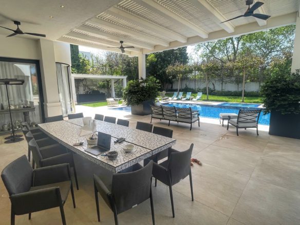 Luxury villa rent Herzliya Pituach pool 1.5 dunam estate Modern 7 bedroom mansion Herzliya Pituach for rent Large private swimming pool luxury real estate Israel
